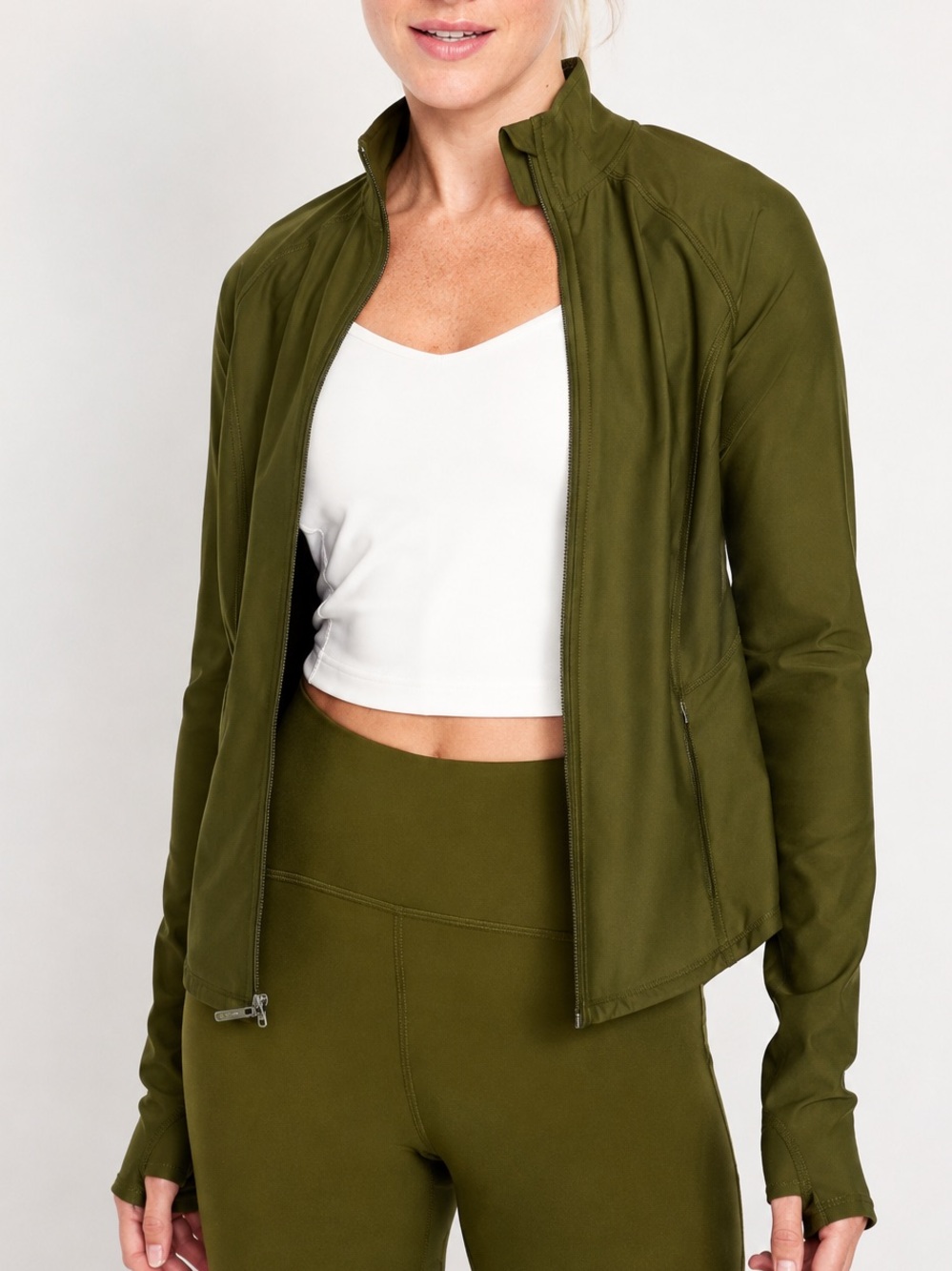 Old Navy Active PowerSoft Full Zip Go-Dry Jacket